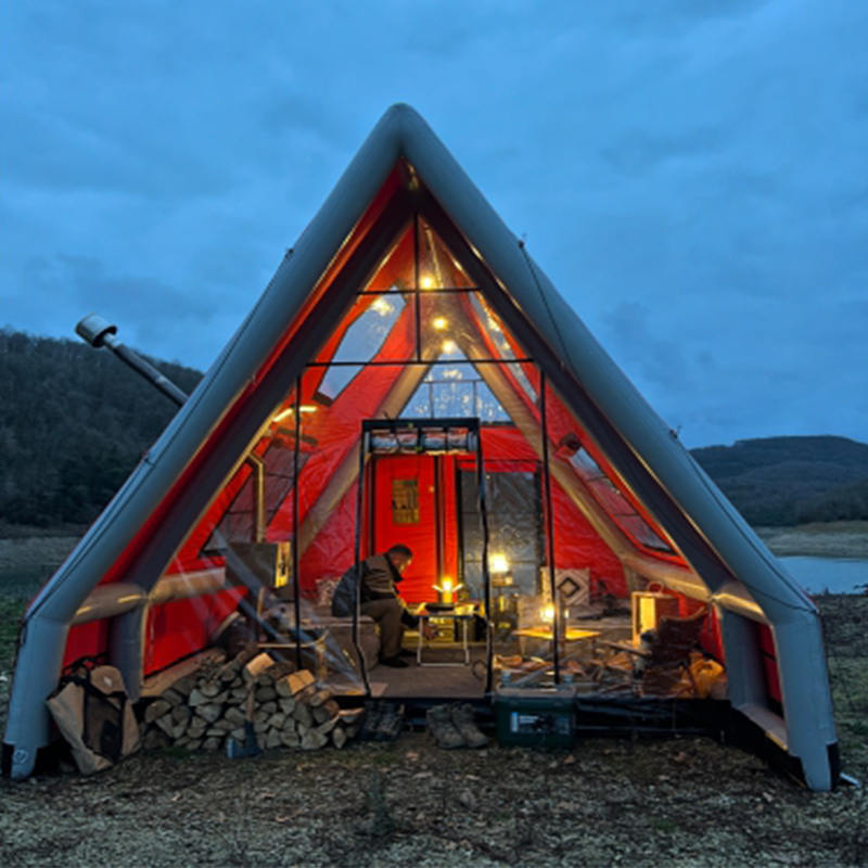 8-10 Tao Four Season Waterproof Inflatable Air Tent para sa Camping